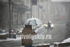Синоптики обещают ветреный снежный день