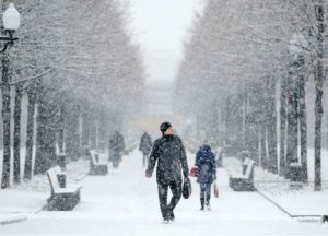 Синоптики обещают жителям Саратова облачный день с небольшим снегом