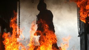 Гибель Сергея Утца. Пожарные полтора часа тушили дачу в Старой Терновке