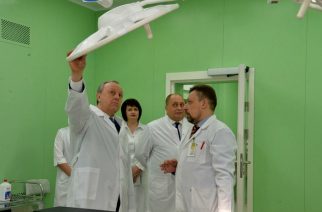 Губернатор Валерий Радаев осмотрел новый корпус Саратовской областной детской клинической больницы