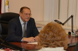 В рамках Единого дня приема Главой ЭМР А.М. Стрелюхиным проведен прием граждан