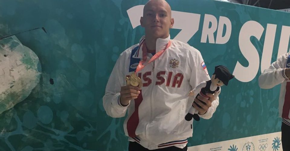 Сурдлимпиец Андрей Живаев завоевал четыре  золотых медали на чемпионате Европы по плаванию