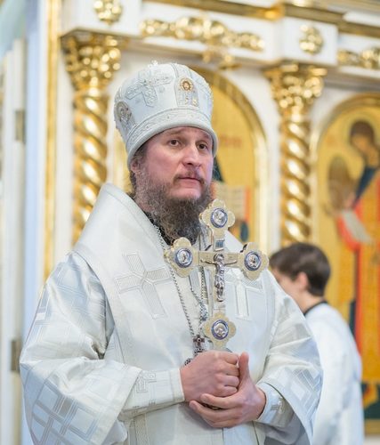 Поздравление Епископа Покровского и Николаевского Пахомия с праздником Крещения Господня
