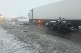Под Пугачевом в аварии погибли два человека