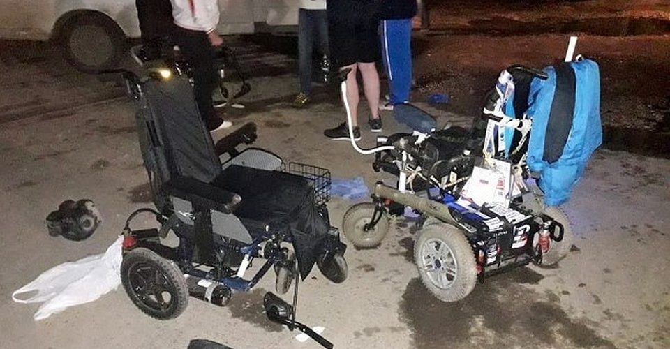Саратовского паралимпийца на инвалидной коляске сбил автомобиль