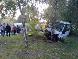 В Ленинском районе Саратова в ДТП попала маршрутка с пассажирами