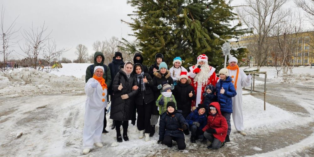 В парке «Патриот» прошел новогодний праздник «Едины в Новый год!»