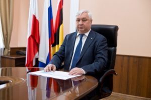 Поздравление главы Энгельсского района Дмитрия Плеханова с Днем защитника Отечества