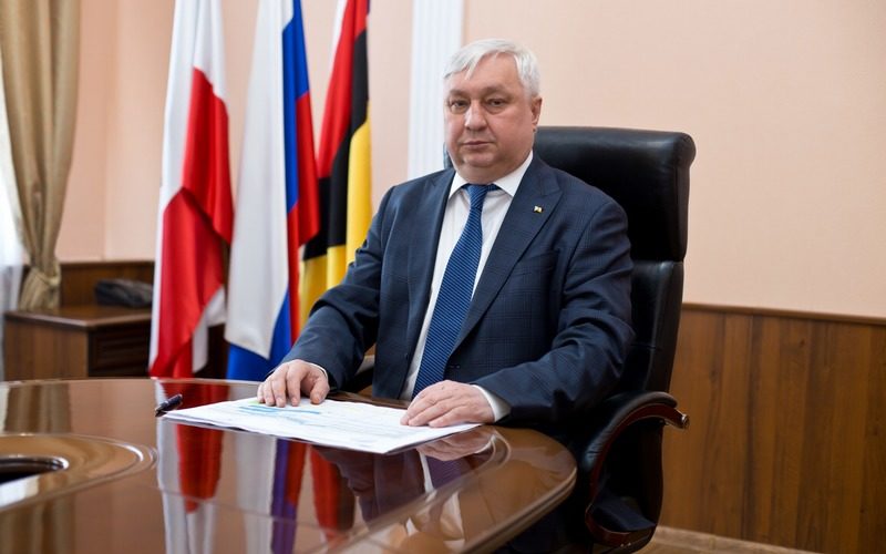 Поздравление главы Энгельсского района Дмитрия Плеханова с Днем защитника Отечества