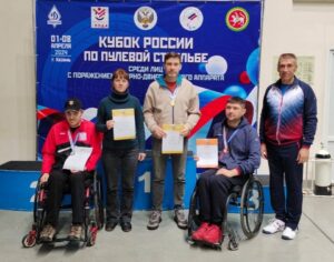 Саратовец, призер трех Паралимпиад, выиграл два "золота" чемпионата России по пулевой стрельбе