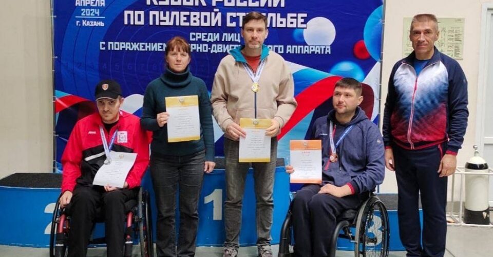 Саратовец, призер трех Паралимпиад, выиграл два «золота» чемпионата России по пулевой стрельбе