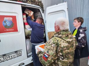 Из Энгельсского района отправляется гуманитарный груз в госпитали Луганской народной Республики 