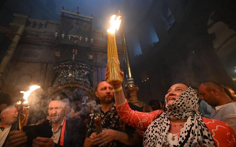 Пасха. В Саратов, к Великой пасхальной вечерне, будет доставлен Благодатный огонь из Иерусалима
