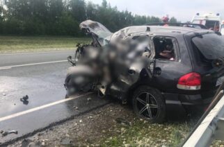 В Красноармейском районе произошло ДТП, погибли мужчина и маленький ребенок
