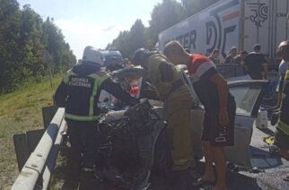 В ДТП в Вольском районе пострадали пять человек, многодетная мать погибла