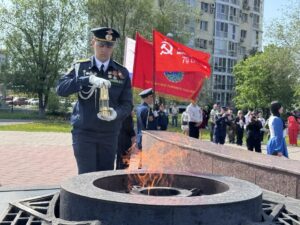 В День Великой Победы в Энгельсе состоялись памятные митинги