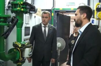 Максим Леонов посетил производственную площадку ООО «Фортис»