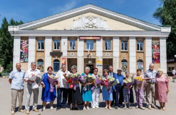 В ДК «Восход» состоялось чествование супружеских пар, отметивших «Золотую свадьбу»