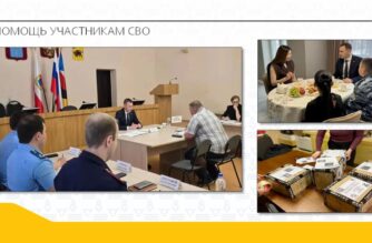 Поддержка участников специальной военной операции