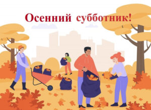 Субботник! Сделаем Энгельс комфортнее и уютнее